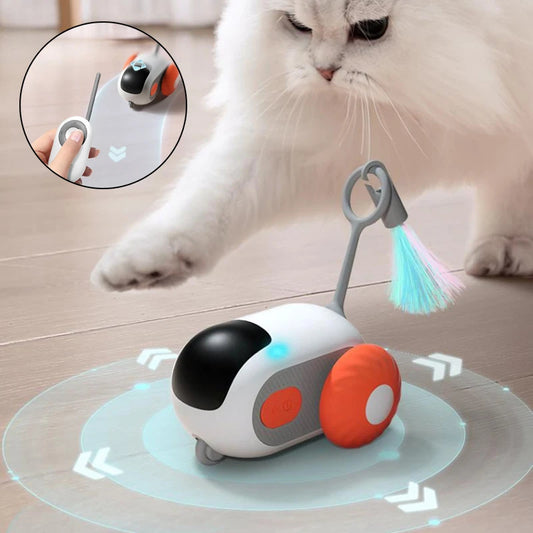 Crazy Joy Car Remote Control Electric Cat Toy
