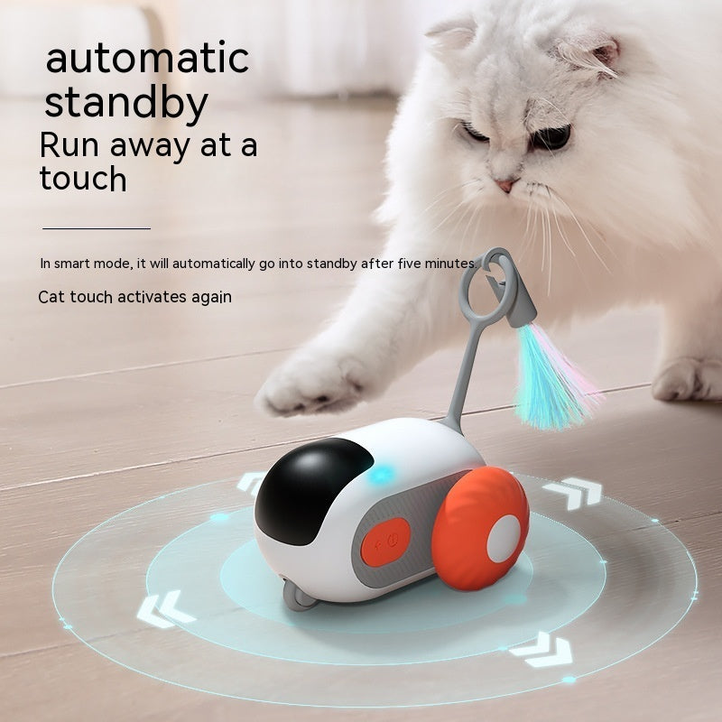 Crazy Joy Car Remote Control Electric Cat Toy