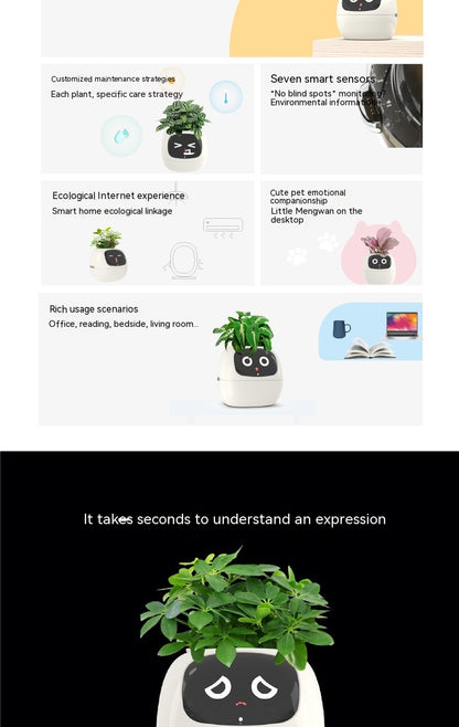 SMART PLANTER AI ENHANCED INDOOR GARDENING WITH 7 SENSOR