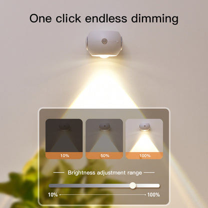 SUNSET EFFECT MOTION LIGHT RECHARGEABLE AND ADJUSTABLE