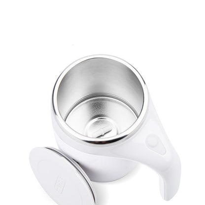 MAGNETIZED SELF STIRRING COFFEE CUP