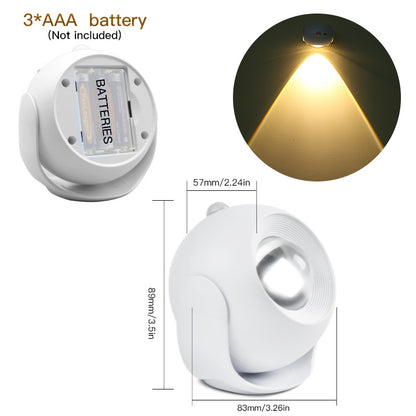 SUNSET EFFECT MOTION LIGHT RECHARGEABLE AND ADJUSTABLE