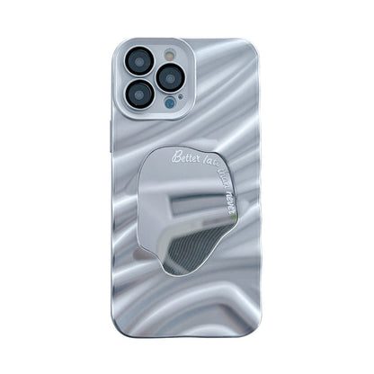 TPU PHONE CASE WITH MIRROR AND ANTI DROP PROTECTION