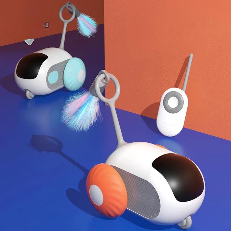 Crazy Joy Car Remote Control Electric Cat Toy