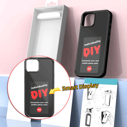 E INK NFC Projection Phone Case Mirror Effect, Two-in-One Design