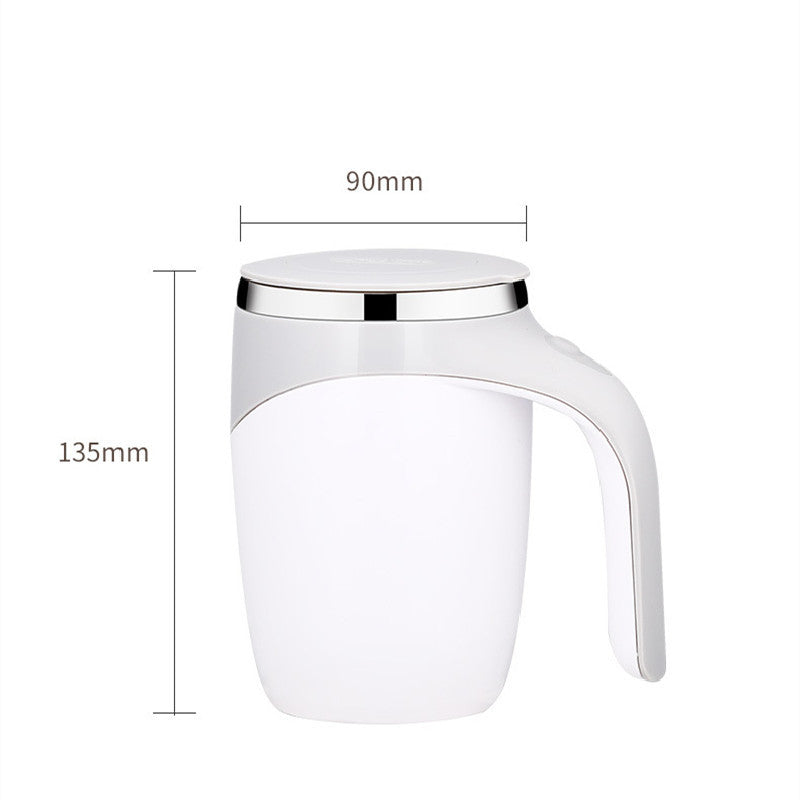 MAGNETIZED SELF STIRRING COFFEE CUP