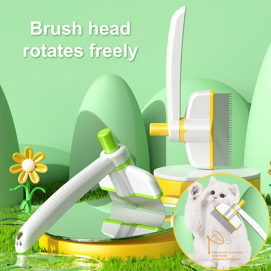 Pet Grooming Comb Gentle Hair Removal and Skin Care