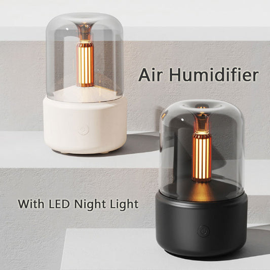 Candle Light Aroma Diffuser Safe & Stylish Aromatherapy Night Light