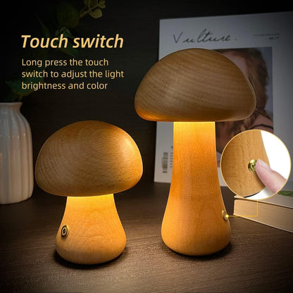 Creative Mushroom Night Light Artful & Cozy Home Accent