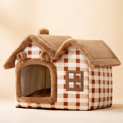 Cozy Paws Plush Pet Pod Cute Patterns & Comfy Designs