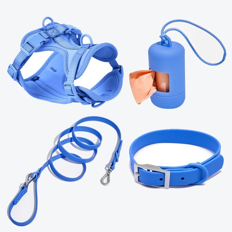 PET COLLAR AND TRACTION ROPE SET DURABLE, COMFORTABLE AND STYLISH