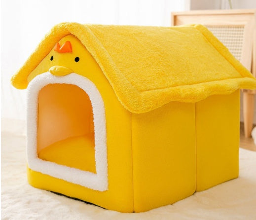 Cozy Paws Plush Pet Pod Cute Patterns & Comfy Designs