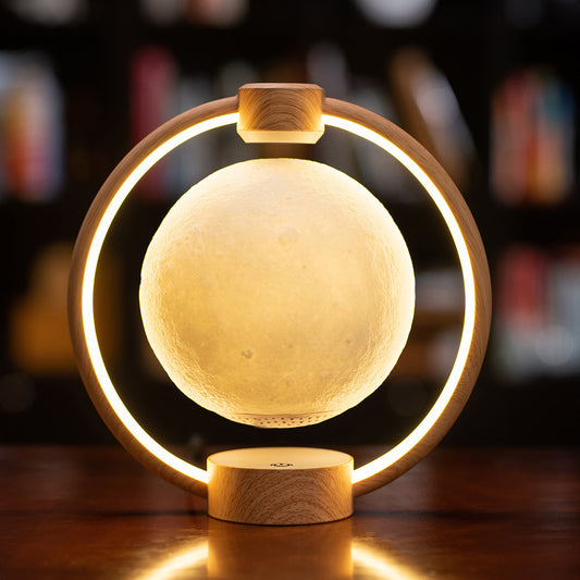 K1 LEVITATING MOON LAMP WITH BLUETOOTH SPEAKER 