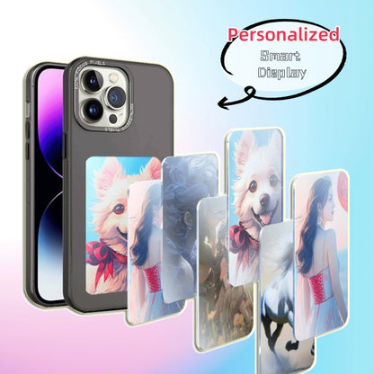 E INK NFC Projection Phone Case Mirror Effect, Two-in-One Design