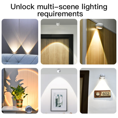 SUNSET EFFECT MOTION LIGHT RECHARGEABLE AND ADJUSTABLE