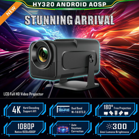 HY320 PORTABLE PROJECTOR FULL HD HOME ENTERTAINMENT