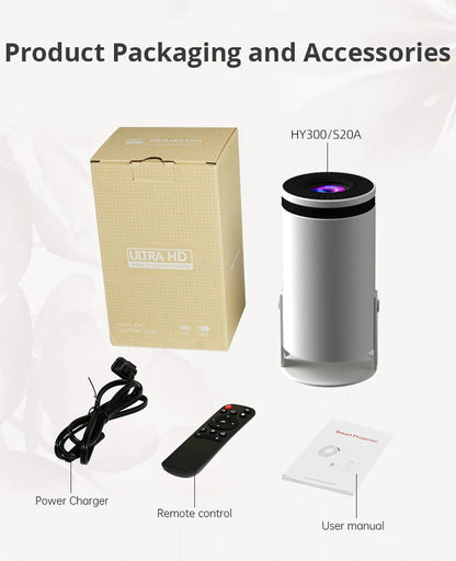 AURA SMART HD PROJECTOR HOME THEATER EXPERIENCE