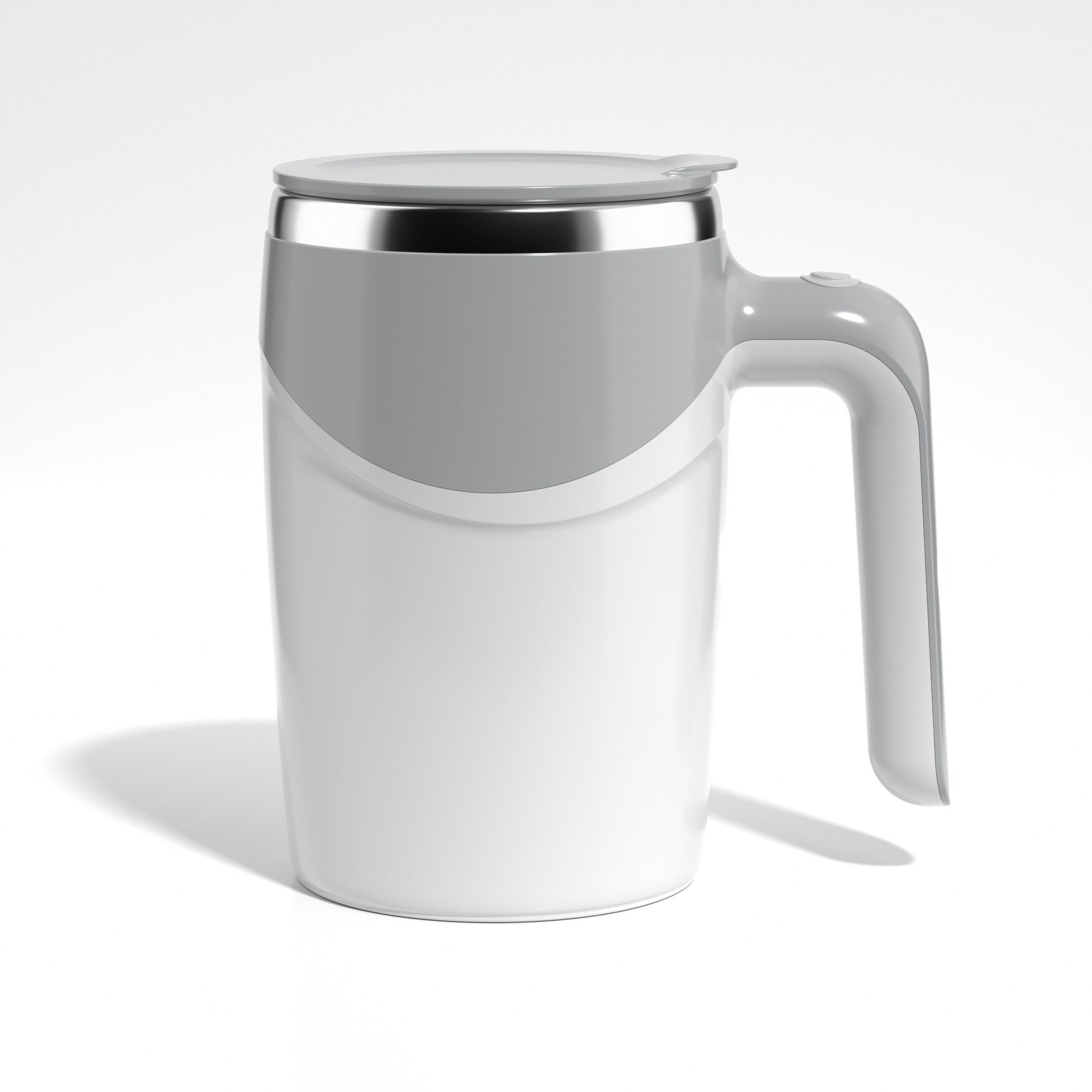 MAGNETIZED SELF STIRRING COFFEE CUP