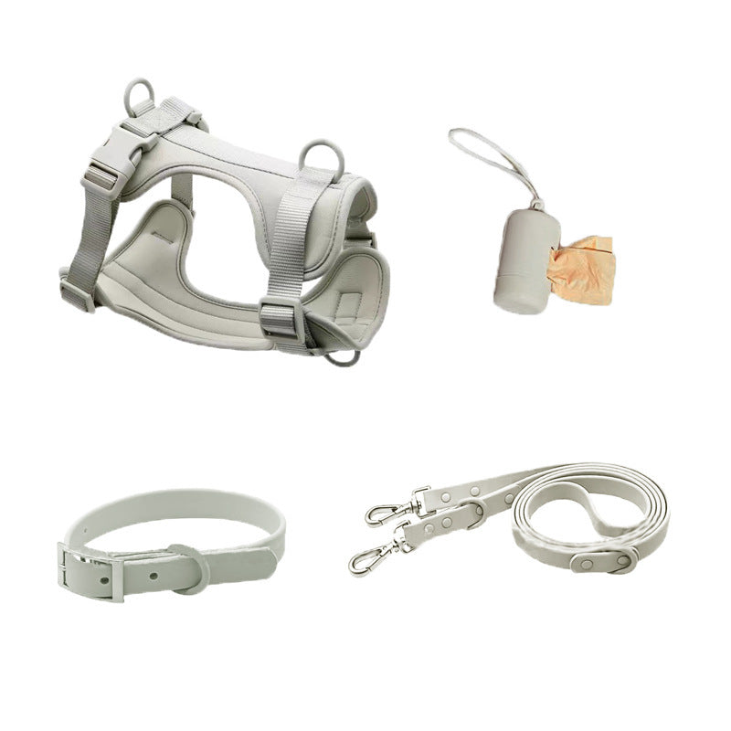 PET COLLAR AND TRACTION ROPE SET DURABLE, COMFORTABLE AND STYLISH