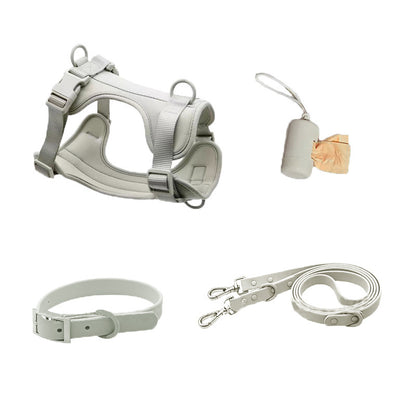 PET COLLAR AND TRACTION ROPE SET DURABLE, COMFORTABLE AND STYLISH