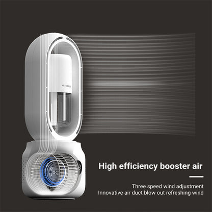 PORTABLE BLADELESS FAN WITH AIR COOLER & HUMIDIFIER