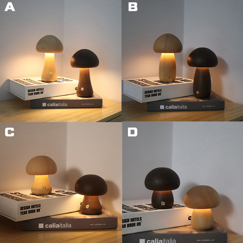 Creative Mushroom Night Light Artful & Cozy Home Accent