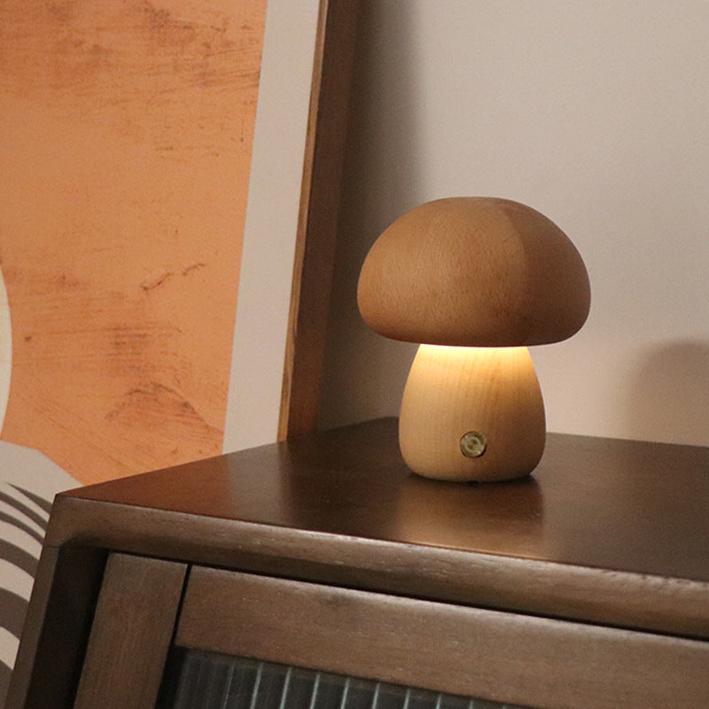 Creative Mushroom Night Light Artful & Cozy Home Accent