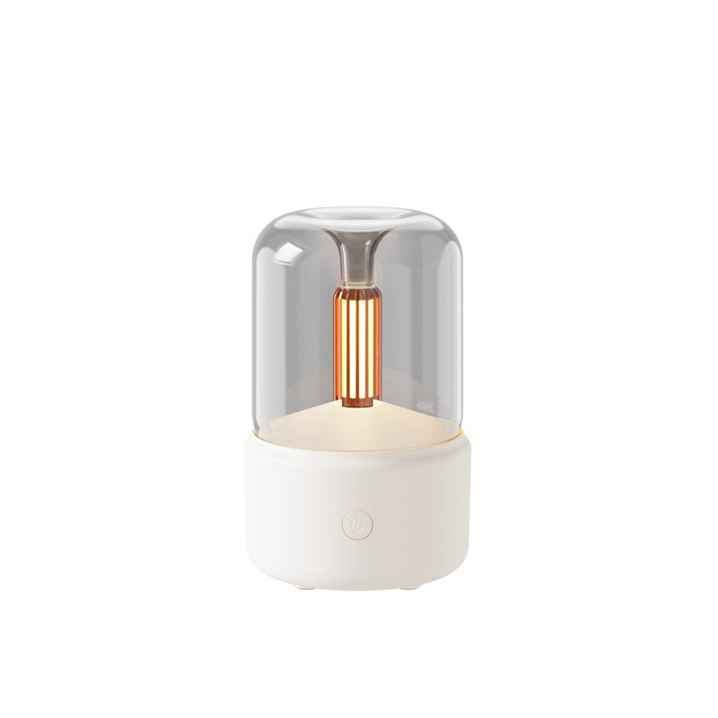 Candle Light Aroma Diffuser Safe & Stylish Aromatherapy Night Light