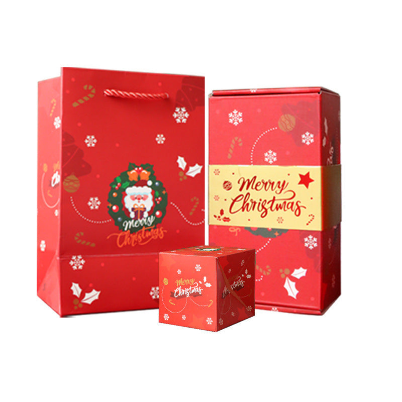 CHRISTMAS POP UP GIFT BAG SET PAPER POP UPS
