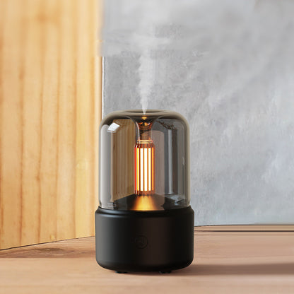 Candle Light Aroma Diffuser Safe & Stylish Aromatherapy Night Light