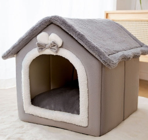 Cozy Paws Plush Pet Pod Cute Patterns & Comfy Designs